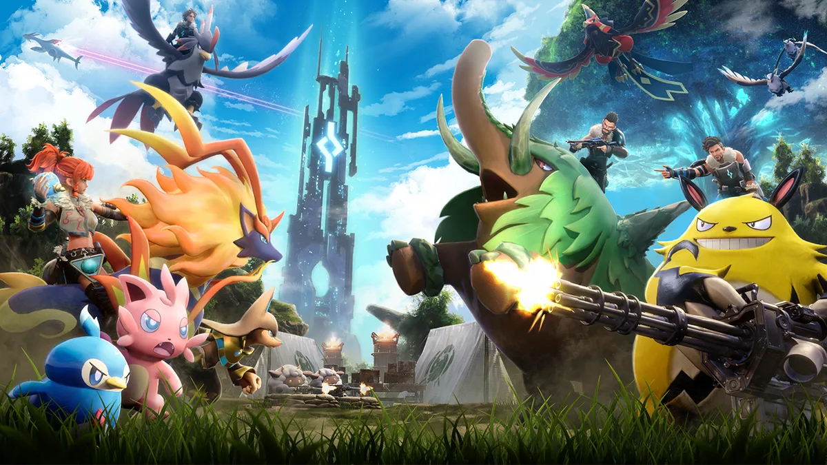 Palworld cover art for a player guide